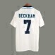 1996 Angleterre Rétro Domicile Maillot - Beckham 7