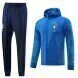 Italy Hooded Jacket Suit 2022-2023 - Color Blue