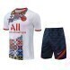 2022-2023 Pair PSG Training Shirt & Shorts - White