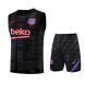 2022-2023 Barcelona Training Vest & Shorts - Black