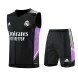 2022-2023 Real Madrid Training Vest & Shorts - Black 2