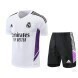 2022-2023 Real Madrid Training Shirt & Shorts - White 2