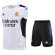 2022-2023 Real Madrid Training Vest & Shorts - White