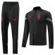 AC Milan Soccer Jacket & Pants 2022-23 -  Black 2