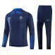 2022-2023 Kids Pair PSG Soccer Tracksuits - Royal Blue