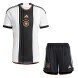 2022 World Cup Kids Germany Away Soccer Jersey - Kit