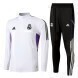 2022-2023 Kids Real Madrid Soccer Tracksuits - White