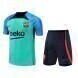 2022-2023 Barcelona Training Shirt & Shorts - Green