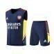 2022-2023 Arsenal Training Vest & Shorts - Dark Blue