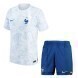 2022 World Cup Kids France Away Soccer Jersey - Kit