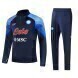 2022-2023 Kids SSC Napoli Soccer Tracksuits - Royal Blue