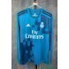 2017-2018 Real Madrid Retro Third Soccer Jersey - Long