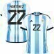 2022 World Cup Argentina Home Soccer Jersey - No.26 Molina,,