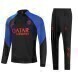 2022-2023 Kids Jordan Pair PSG Soccer Tracksuits - Black