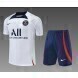 2022-2023 Pair PSG Training Shirt & Shorts - White 3