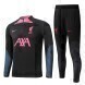 2022-2023 Kids Liverpool Soccer Tracksuits - Black