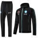 SSC Napoli Hooded Jacket Suit 2022-2023 - Black