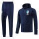 Italy Hooded Jacket Suit 2022-2023 -Royal Blue