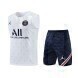 2022-2023 Pair PSG Training Vest & Shorts - White