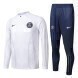 2022-2023 Kids Pair PSG Soccer Tracksuits - White 2