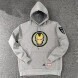 Real Madrid Hooded Sweater 2022-2023 Iron Man - Grey