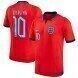 2022 World Cup England Away Soccer Jersey - No.10 Sterling