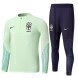 Brazil Soccer Tracksuits 2022-2023 - Light Green