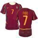 Figo #7 Portugal 2002 Rétro Domicile Maillot