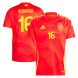 Rodrigo #16 2024 UEFA Euro Espagne Domicile Maillot