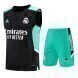 2022-2023 Real Madrid Training Vest & Shorts - Black