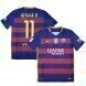 Neymar #11 Barcelona 2015-16 Rétro Domicile Maillot