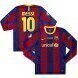 Messi 10 Barcelona 2010-11 Retrò Domicile Maillot Long - UCL Finale