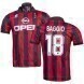 R. Baggio 18 ac milan 2005-06 Domicile Maillot-1