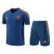 2022-2023 Manchester United Training Shirt & Shorts - Blue