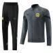 Borussia Dortmund BVB Soccer Jacket & Pants 2022-2023 - Grey