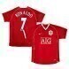 Ronaldo #7 Manchester United 2006-07 Retrò Domicile Maillot