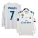 Ronaldo #7 Real Madrid 2017-18 Retrò Domicile Maillot Long - UCL Finale