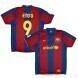 Eto'o #9 Barcelona 2007-08 Retrò Domicile Maillot