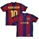 2007-2008 Barcelona Retro Home Jersey - No.10 Ronaldinho