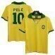 Pelé #10 Brésil 1957 Retrò Domicile Maillot