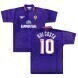 Rui Costa #10 Fiorentina 1995-96 Retro Home Jersey