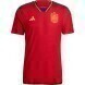 2022 World Cup Women's Spain Home Soccer Jersey