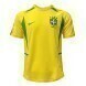 2002 Brazil Retro Home Soccer Jersey