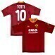 2000-01 AS Roma Rétro Domicile Maillot - Totti 100