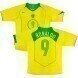 2004 Brazil Retro Home Jersey - No.9 Ronaldo