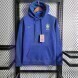 Brazil Soccer Hooded Sweater 2022-2023 - Blue