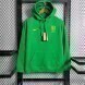 Brazil Soccer Hooded Sweater 2022-2023 - Green