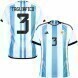 2022 World Cup Argentina Home Soccer Jersey - No.11 Di María,,