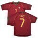 Figo #7 Portugal 2006 Rétro Domicile Maillot