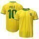 1970 Brazil Retro Home Soccer Jersey - No.10 Pelé